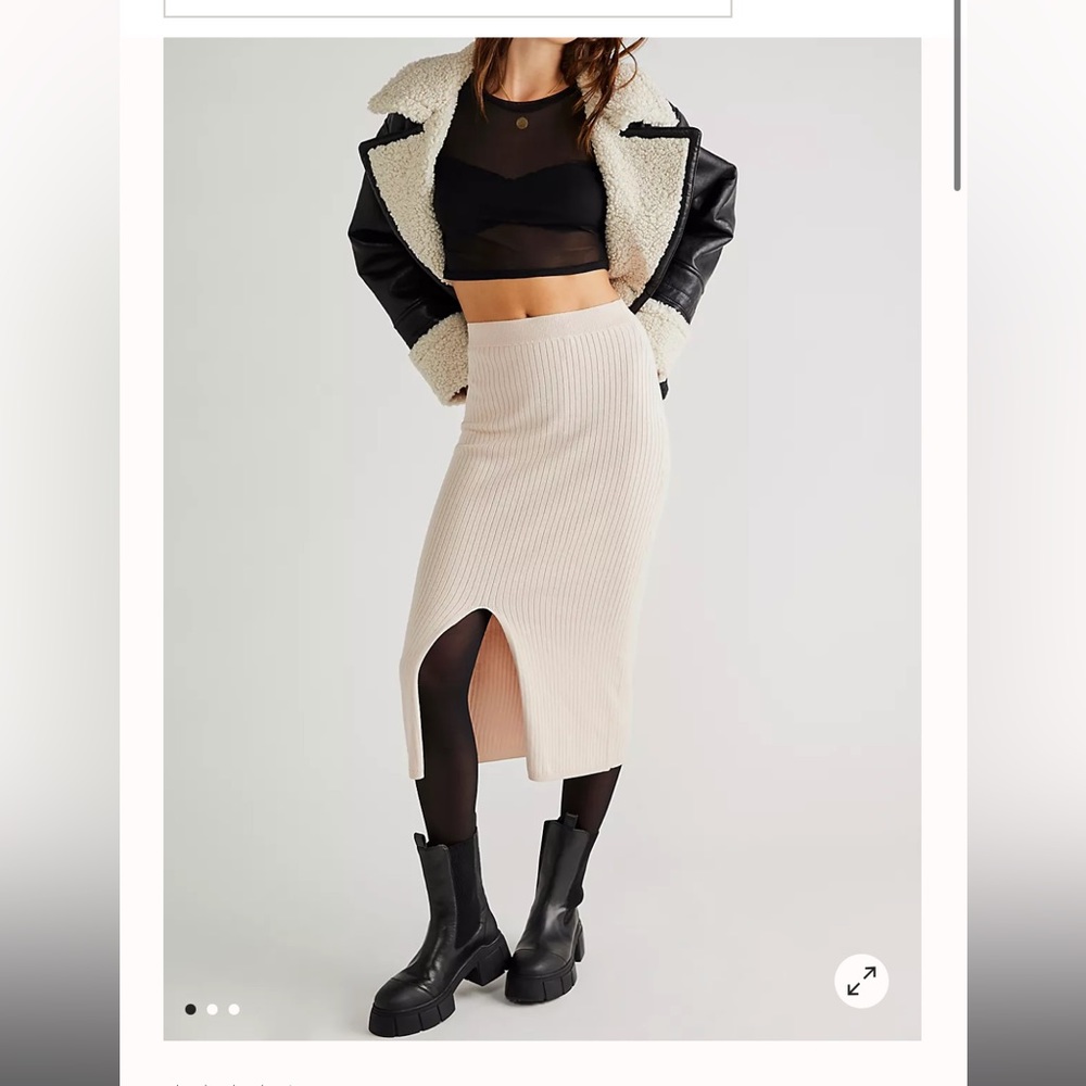 Free People Skyline Midi Skirt